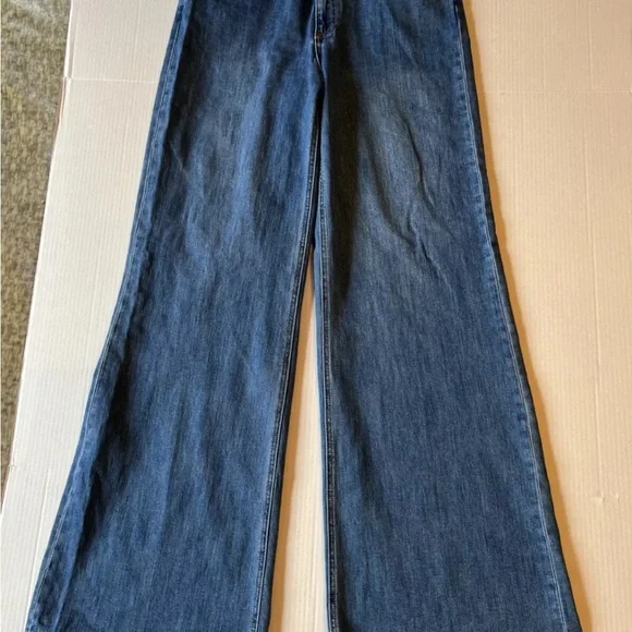 Paige Vintage Sutton Vesper Sz 30 Womens Jeans Wide Long Leg *Rare*💖 - Picture 5 of 16